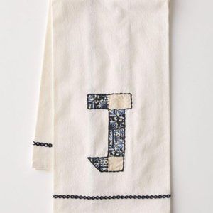 Patchwork Monogram Tea Towel UO